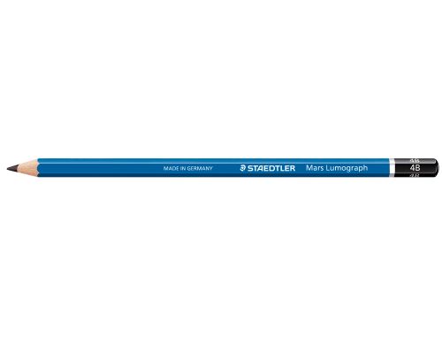 Lapis de grafite staedtler mars lumograph 100 4b unidade , Staedtler , 77486 , 4007817104071